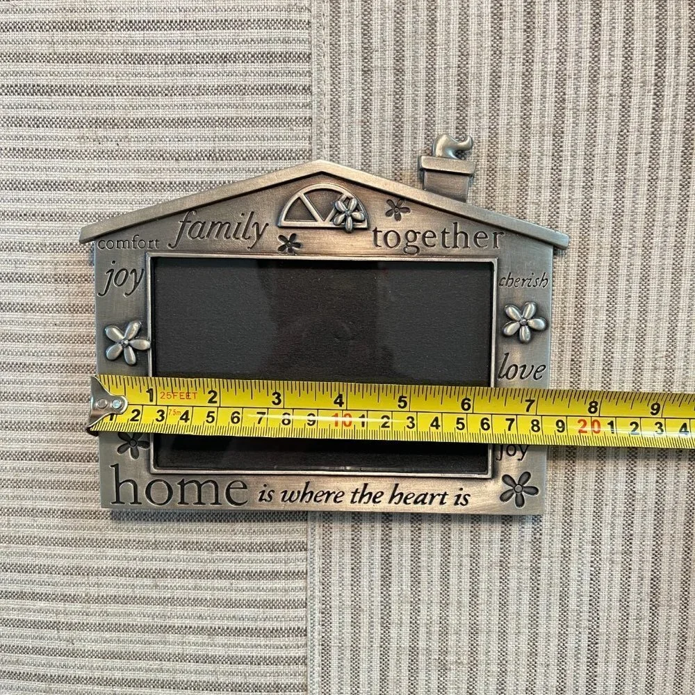Home Is Where The Heart Is House Picture Frame